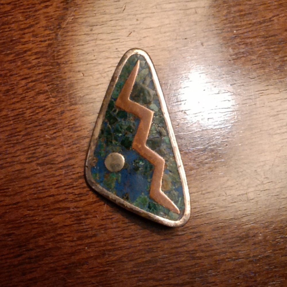 COPY - Sterling silver pin or pendant